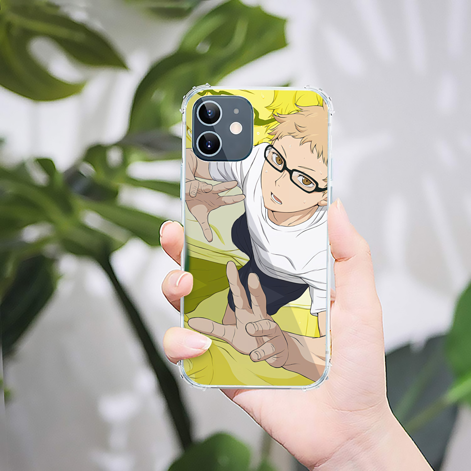 （画像用） ハイキュー!! Haikyu!! 【iPhone 12シリーズ対応】透明スマホケース（クリアソフトケース）